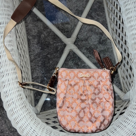 Coach Handbags - Coach Rose Gold Purse